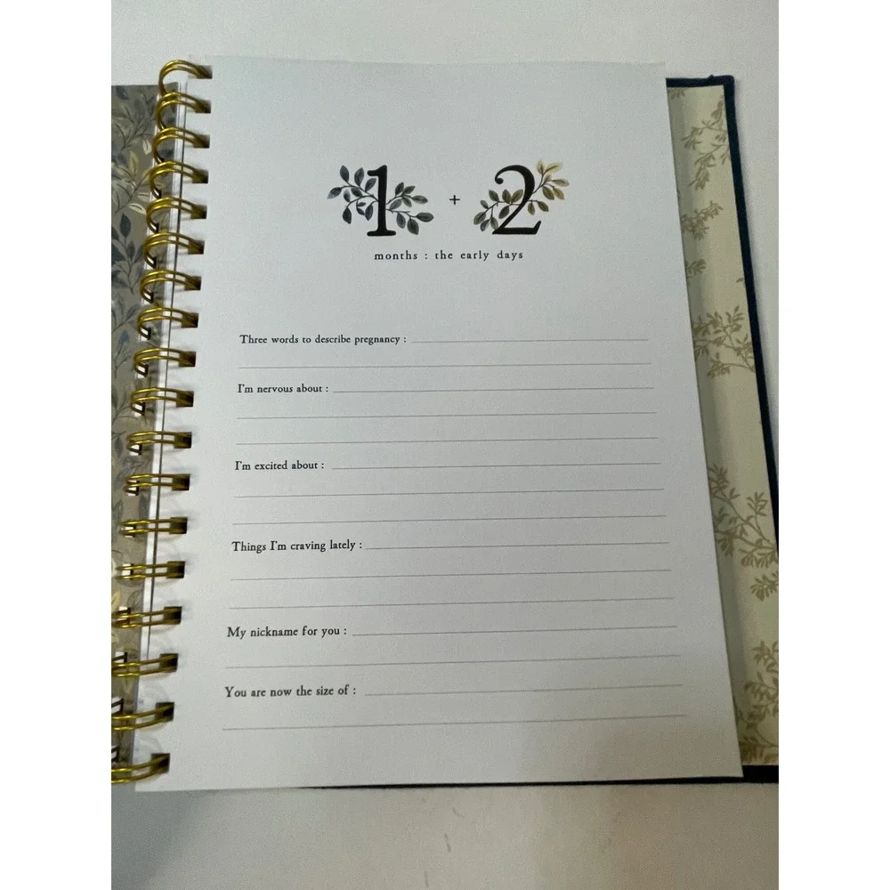 Growing You: Keepsake Pregnancy Journal and Memory Book for Mom and Baby, NEW